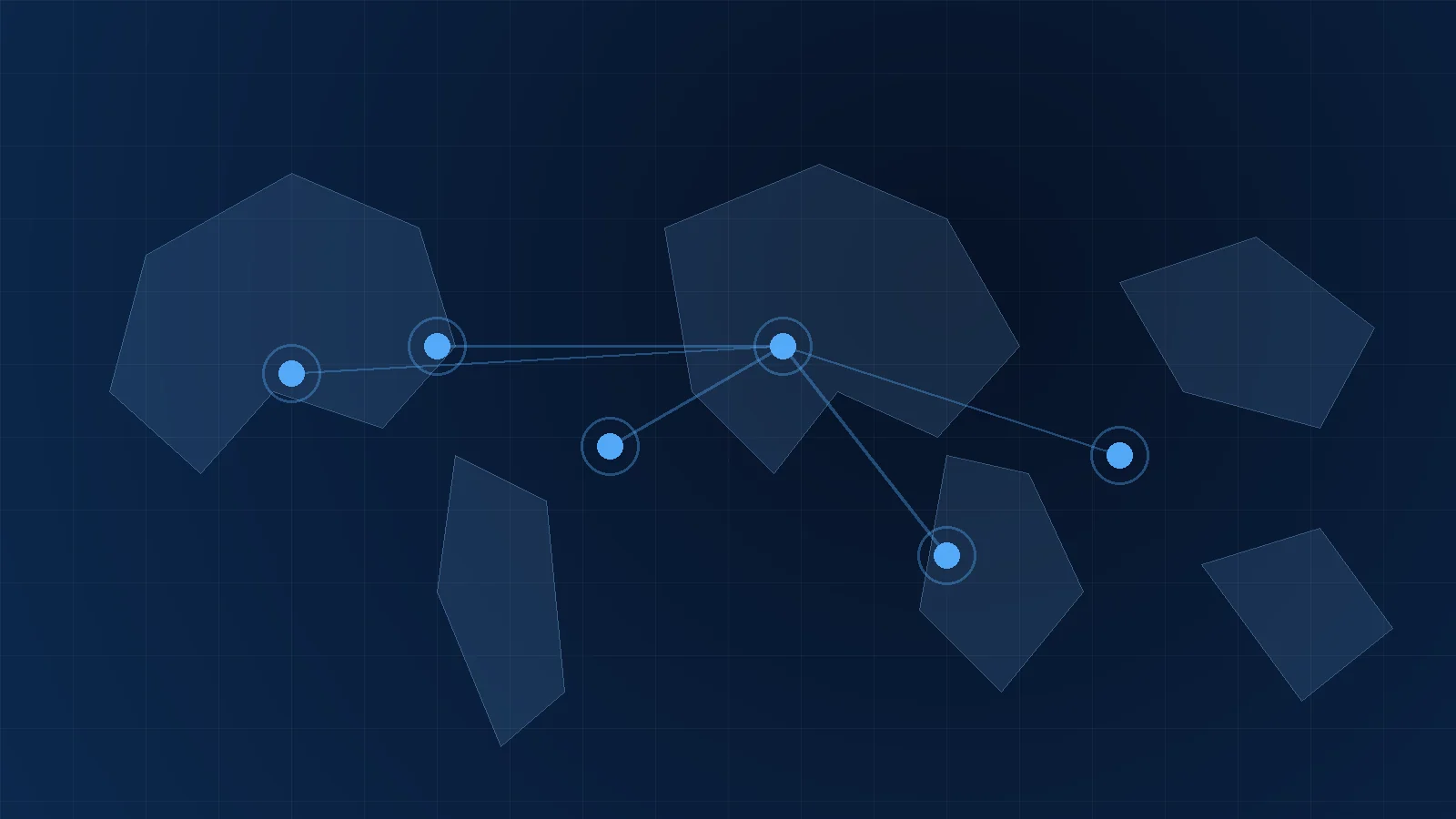 Abstract worldwide export network map